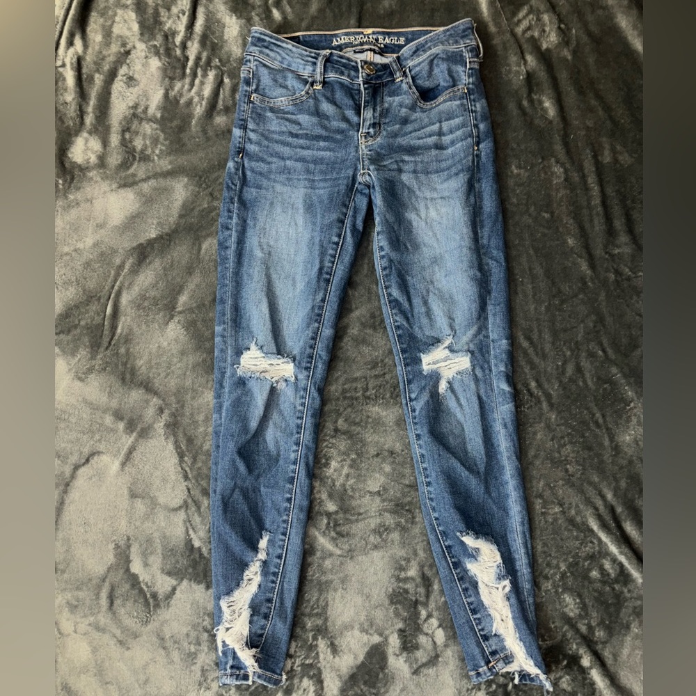American Eagle jegging crop